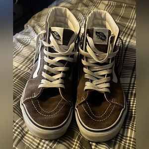 Brown High Top Vans